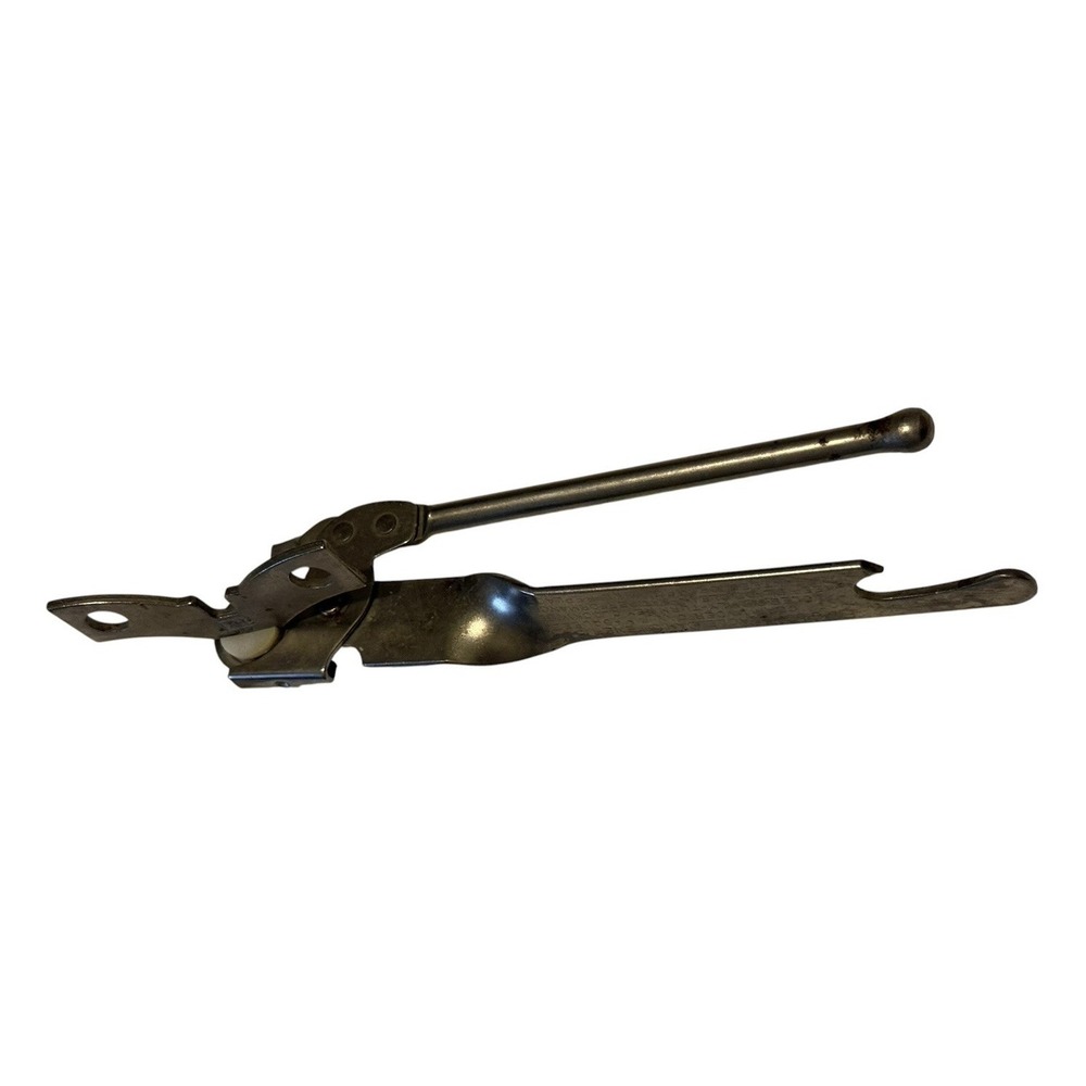 Vintage Ekco Miracle Can Opener Metal Tool Silver